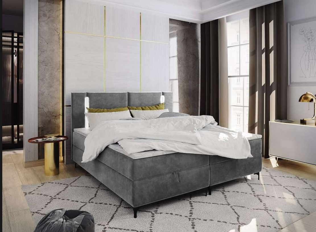Boxspringbett Alba mit Stauraum