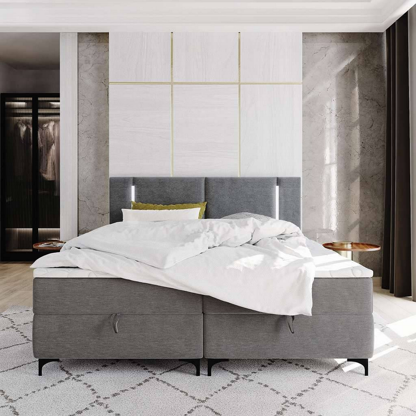 Boxspringbett Alba mit Stauraum