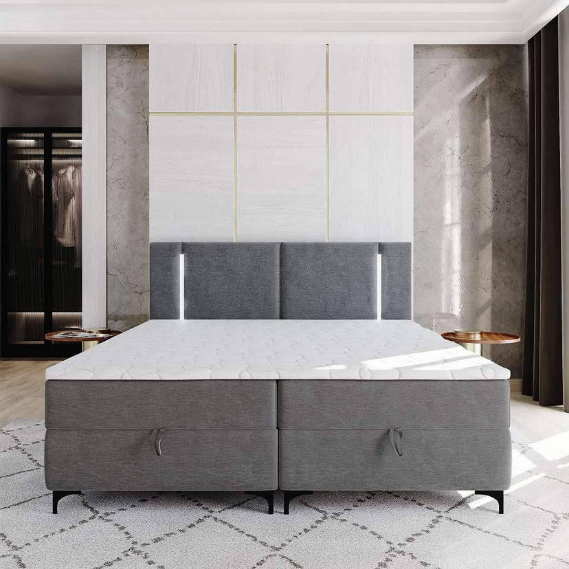 Boxspringbett Alba mit Stauraum