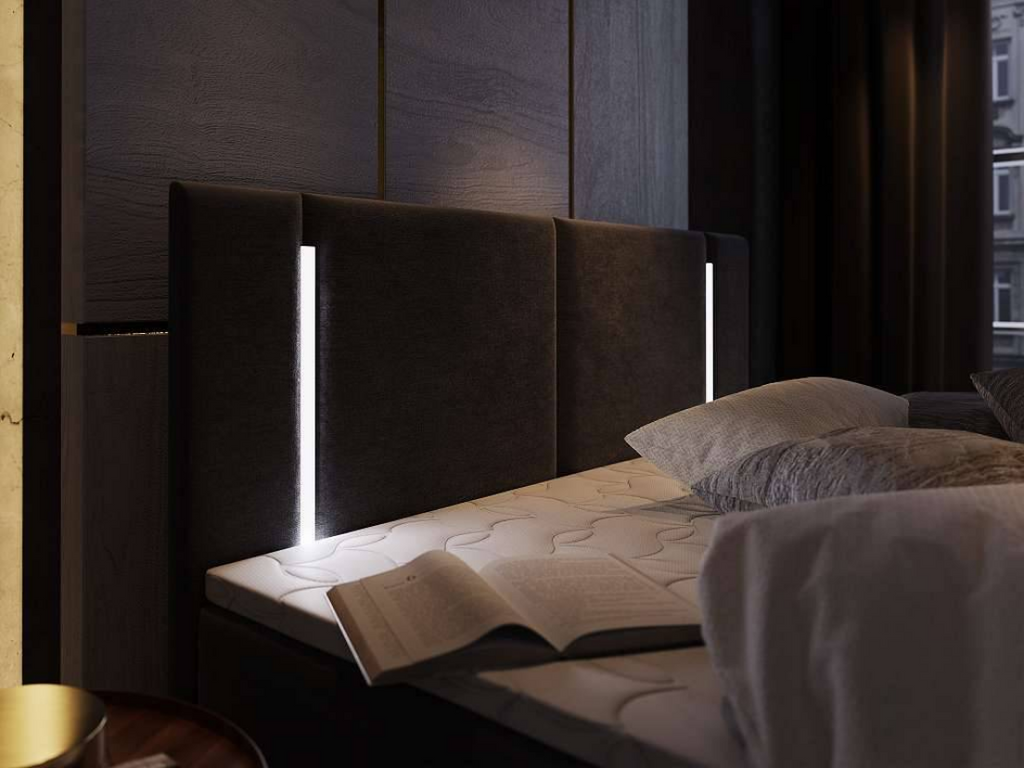 Boxspringbett Alba mit Stauraum