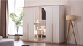Schlafzimmer-Set / PN BOHEEMS 6-teilig Palermo KRK.B/Army Walnuss